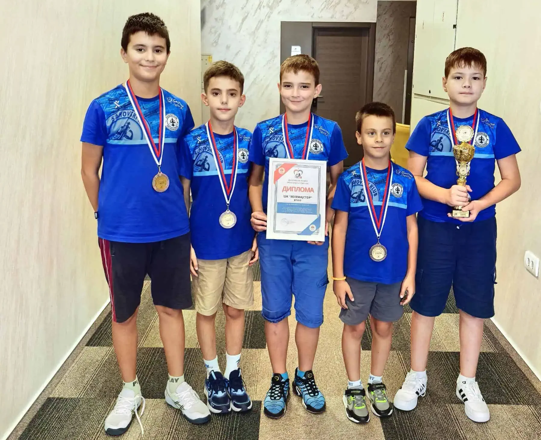 ŠK “Velemajstor” osvojio bronzanu medalju na Prvoj omladinskoj ligi RS!